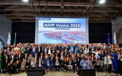 Los socios del proyecto SMARTBLUE_F asisten a la Conferencia Mundial de la AIVP en Venecia
